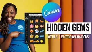 Animated Vector Stickers Hidden in Canva
