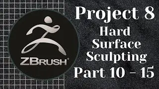 ZBrush | Full Training Course | Project 8 - Lesson 10/15 | Sculpting A Vehicle Part 2