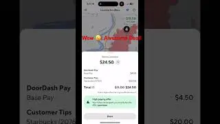 DoorDash: Wow! My Best Deal Ever With DoorDash😮!!! #shorts