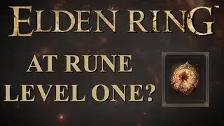 Can you Beat Elden Ring at Rune Level 1? (Elden Ring CHALLENGE)