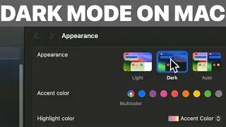How to Enable / Disable Dark Mode on Mac (Tutorial)