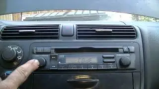 How To Enter Honda Radio Code