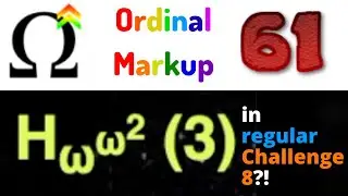 Ordinal Markup Episode 61: Is it possible to get 10+ more C8 completions?!