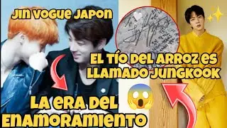 JIKOOK-LA ERA DEL ENAMORAMIENTO😳+TÍO DEL ARROZ🤭+JIN VOGUE🥳#jikook #jimin #jungkook