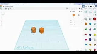 Tinkercad ile 2 farklı objeyi tek STL dosyası haline getirme
