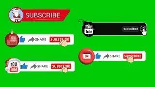 Christmas Subscribe Button ✅