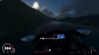 Rainy Night Bike Ride Kawasaki Ninja H2 | The crew 2
