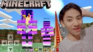 BIKIN ROLLER COASTER TERPANJANG DI DUNIA SAMPAI MATAHARI? - MINECRAFT