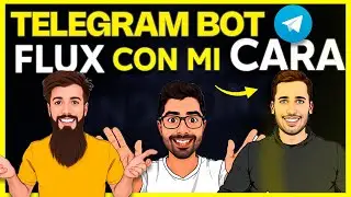 🔔 BRUTAL😍 | IMAGENES con FLUX Y NUESTRA CARA EN TELEGRAM? (con MAKE GRATIS N8N)| Patricio Fernández🤐