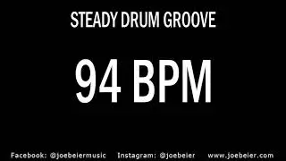 94 BPM  - Rock Drum Beat - Backing Track - Practice Tool