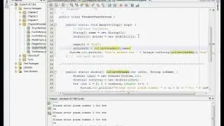 Java Programming: Ragged Arrays (2)