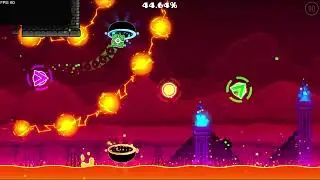 Dash 100% (СПОЙЛЕРЫ) | Geometry Dash 2.2 | GlebCraft