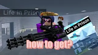 How to get minigun in life in prison[beta][UFO] | Prison Life - Roblox