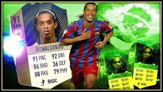 91 ICON RONALDINHO - Pure Zerpflückung in der Weekend League // FIFA 18 Ulitmate Team