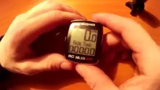Обзор велокомпьютера Sigma BC 16 12