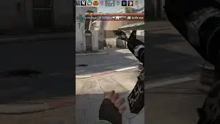 2k while BLIND #csgo #gaming #shorts