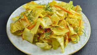 Капуста по-корейски! Дорогой салат за копейки, Иван на кухне готовит!