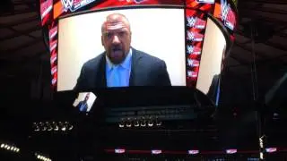 Rusev/Triple H Promo and Cena Entrance at MSG