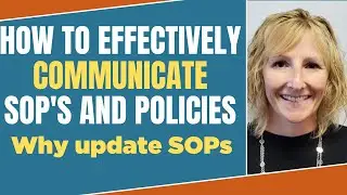 Why Should SOPs Be Updated? How SOPs Be Revised?