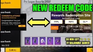 Free Fire Redeem Code Today | 20 February Redeem Code Today | FF New Redeem Code | Today New Code FF