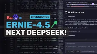Ernie 4.5 (400B, 27B) + Roo,Cline,Kilo + Free APIs: This is a GREAT OPEN CODING LLM, right now!