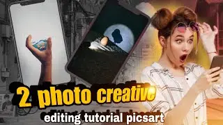 2 photo creative editing tutorial picsart #creative #photoshop #photography #picsart #tutorial #edit