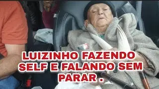 SR. LUIZINHO FAZENDO SELF E DEPOIS FICOU BRAVO COM A INJEÇÃO.