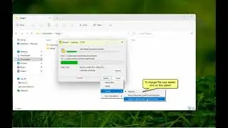 Windows: Adjust file copying speed to improve system performance in Copywhiz