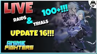 🔴 Anime Fighters | Slimey Island Raids and Trials 100+ | !discord !rules !roblox !afs | Roblox