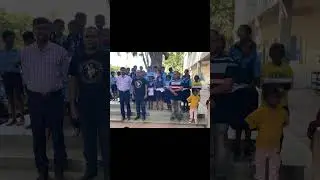 Donating uniforms to Students | GHPS Doddakannelli | Sarjapur Road | Bangalore