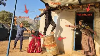Installing electricity for the sick first wife's house and the jealousy and anger of the second wife