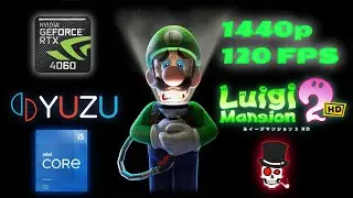 Luigi's Mansion 2 HD PC | YUZU Emulator | Mod 120 FPS | Best Settings