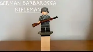 Brickmania | German Barbarossa Rifleman- Review