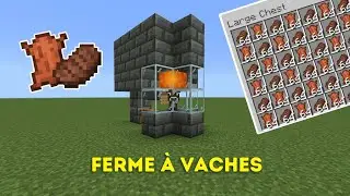 [TUTO] Ferme à VACHES 🐄 Minecraft 1.21+