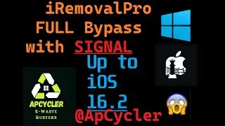 iOS 16.2 JAILBREAK iRa1n 2.3⛈♻️FULL Bypass with SiGNAL & UPDATE OTA FEATURE by iRemovalPRO 5.9.3🔥