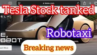 Tesla Unveiled Robotaxi and the stock tanked.  Huge discounts on inventory with Tesla Model 3 and Y