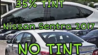 NISSAN SENTRA 2017  $ WINDOWS TINT 35% all around