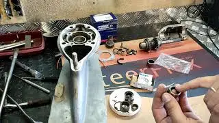 Ремонт редуктора Johnson | Evinrude 20-25 л.с.