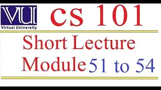 CS101 short lecture 14