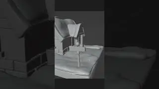 Sign made in Blender 3D 