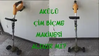 Akülü Çim Biçme Makinesi Alınır mı?