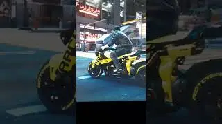 Cyberpunk 2077 Bumblebee Motorcycle 