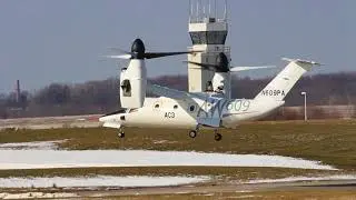 AW609 Vertical Takeoff - Hover and transition