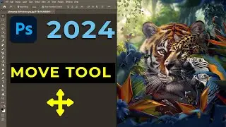 Photoshop Dersleri -Move Tool (Taşıma Aracı) | Photoshop 2024