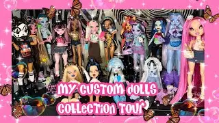 My custom dolls collection tour🫶🏻🩷