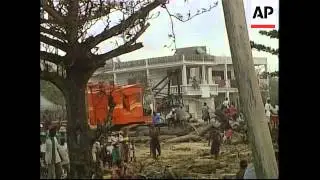 Nation clears up after weekend cyclone