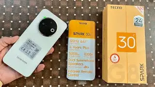 New Tecno Spark 30c Unboxing | 120Hz Display | Details | Further | G81 processor | Rs 30999