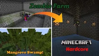 Die Zombie-Spawner-Farm! |Minecraft Hardcore #6