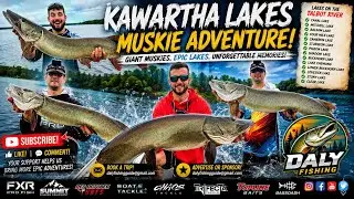 KAWARTHA LAKES MUSKY FISHING UNICORN FISH OF A LIFETIME