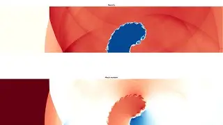 Helium-Air Shock-Bubble - Split form discontinuous Galerkin - FEM - Multi-component Euler Equ.